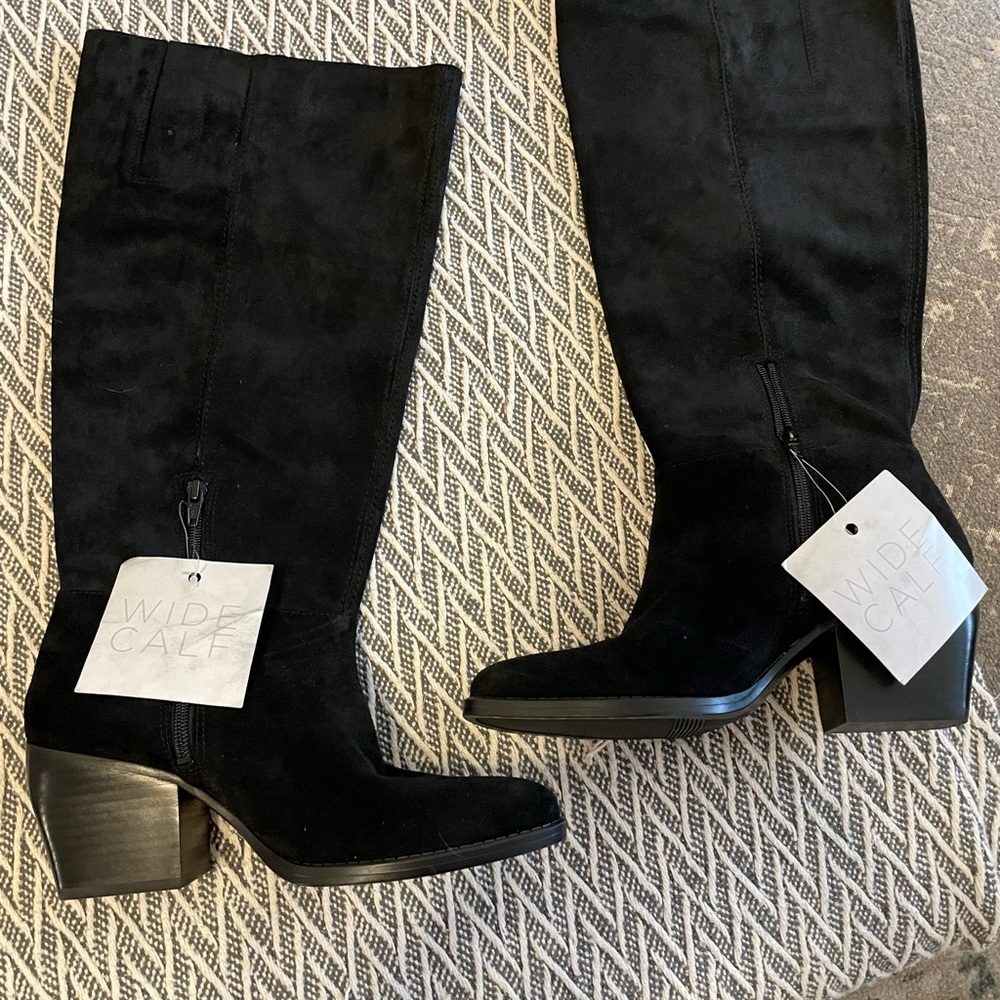 Naturalizer Swede Wide calf Boots size 7.5